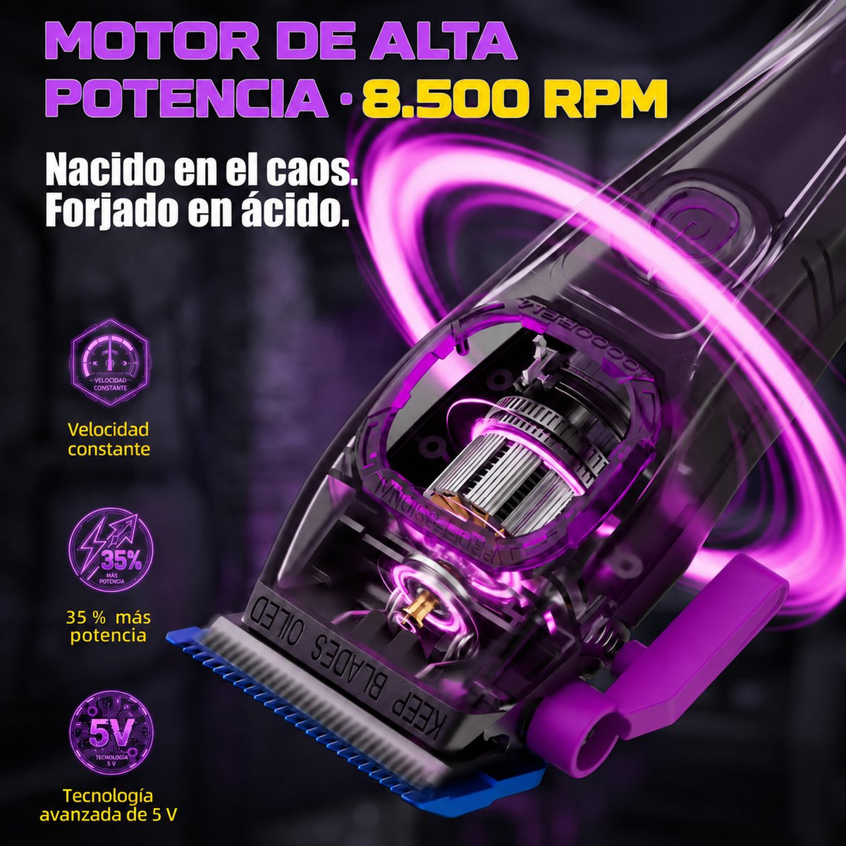 Suprent HC586VX — especificaciones en español