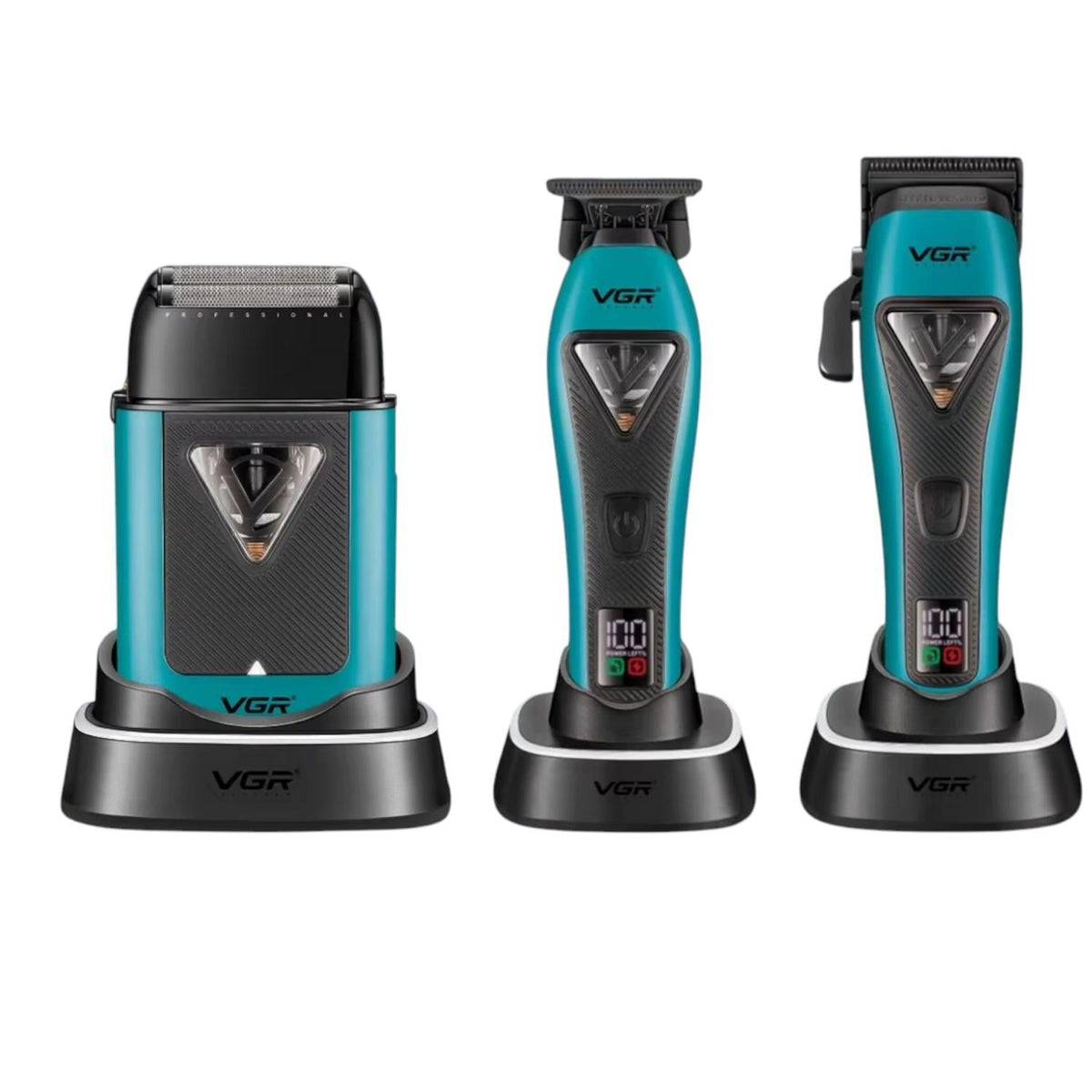 Maquina De Cortar Pelo VGR V-035 S3 Motor Vector + Carcasa Maletín