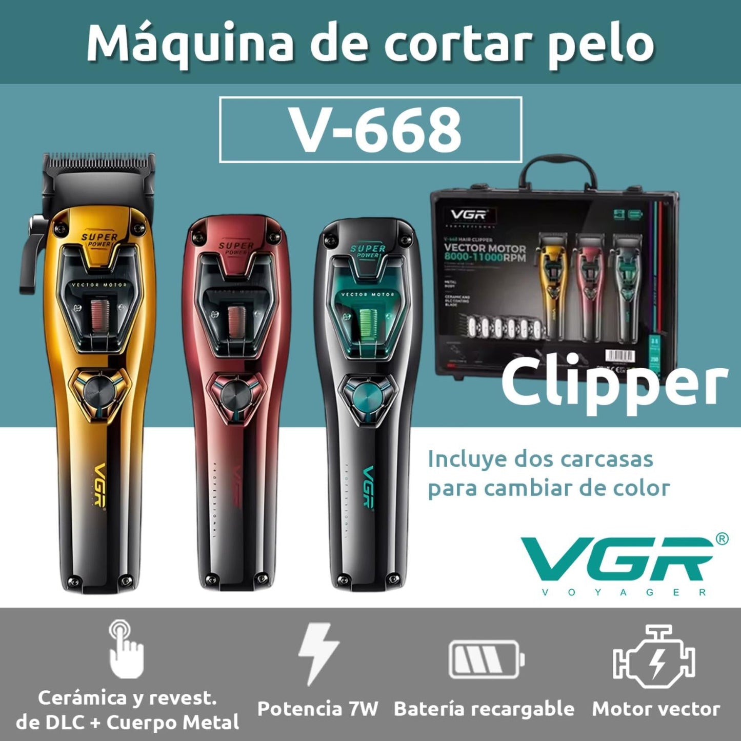 Clipper VGR V-668 Vector 11.000 RPM