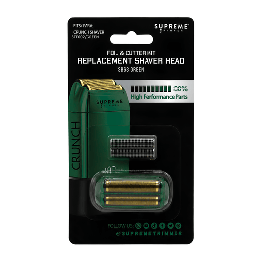 Repuesto Supreme Trimmer para Shaver Crunch Green