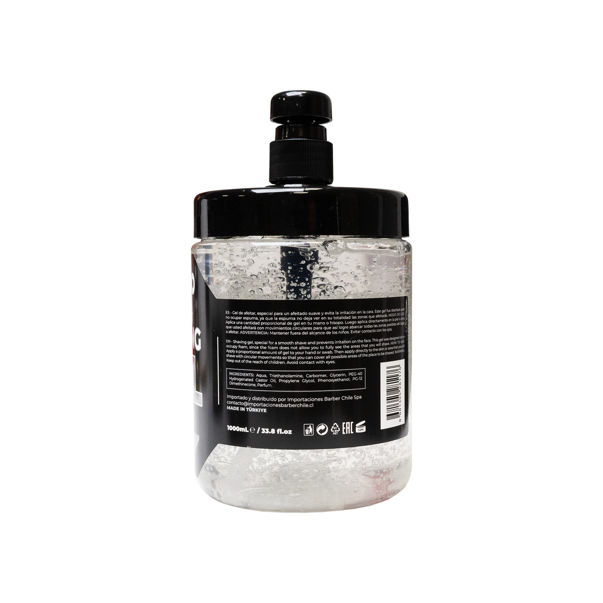 Shaving Gel de afeitar RHINO - Silver 1000mL