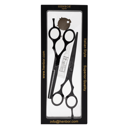 Set de Tijeras HENBOR 882 -  Black