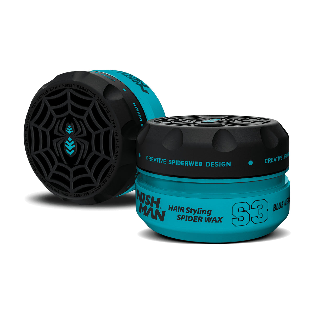 Spider Wax S3 NISHMAN Blue Web Cera para peinar