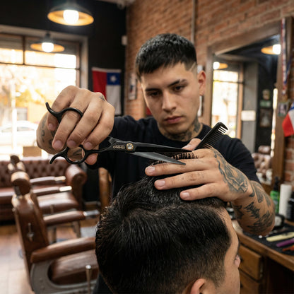 Tijera Filo Navaja Rhino Black Diamond 6'