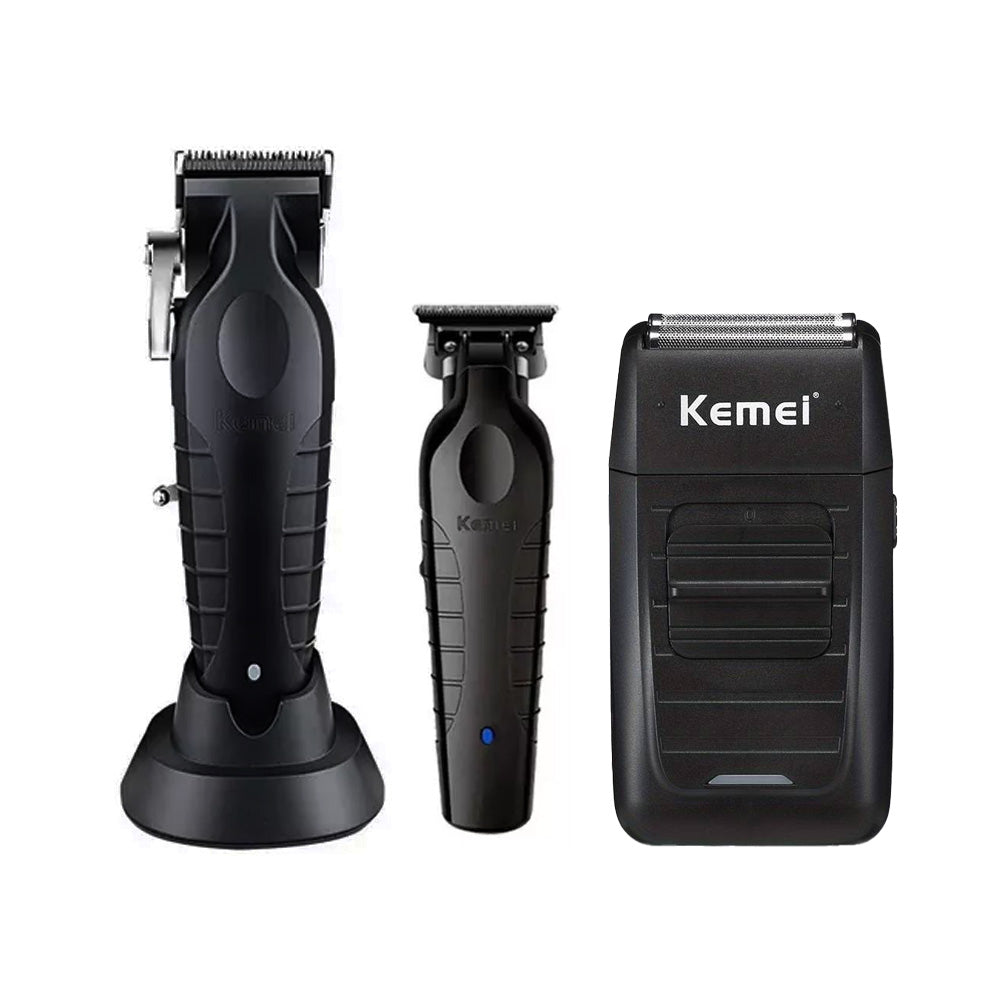 Combo Trio Kemei KM-1102 KM-2299 KM-2296