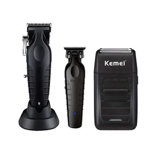 Combo Trio Kemei KM-1102 KM-2299 KM-2296