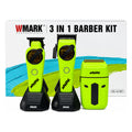 Combo WMARK NG-1613 3 en 1 Barber Kit Verde Neón con su caja